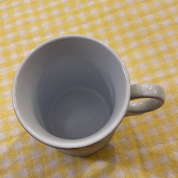 New Williams-Sonoma “A” coffee mug 4.5” tall, 3.75” diameter - Picture 3 of 5